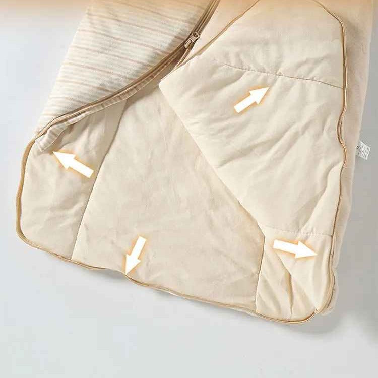 Turbulette hiver douce respirante manches amovibles BioCozy