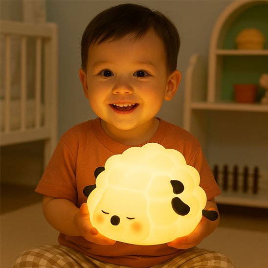 Veilleuse bébé lumière douce - Lumière rassurante