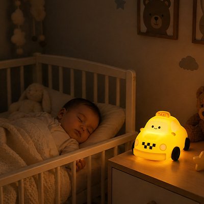 Veilleuse bebe lumière douce pour un sommeil paisible - lumière douce