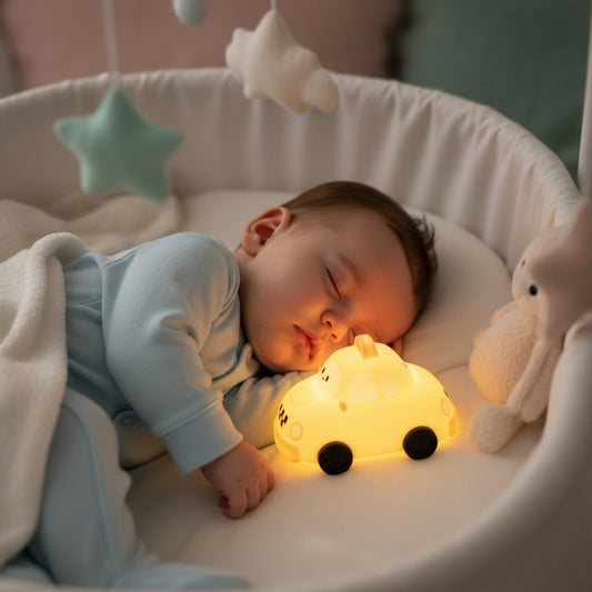 veilleuse bebe réconfortante sommeil serein lumière douce