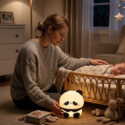 Veilleuse bébé sommeil paisible - lumière douce apaisante