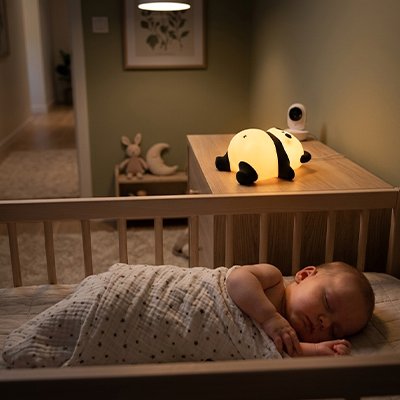 Veilleuse bébé tactile lumière douce - lumière douce apaisante