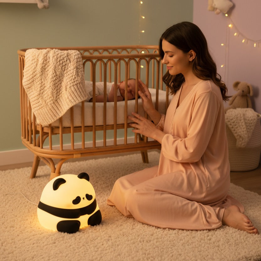 veilleuse bébé tactile pratique lumière douce apaisante