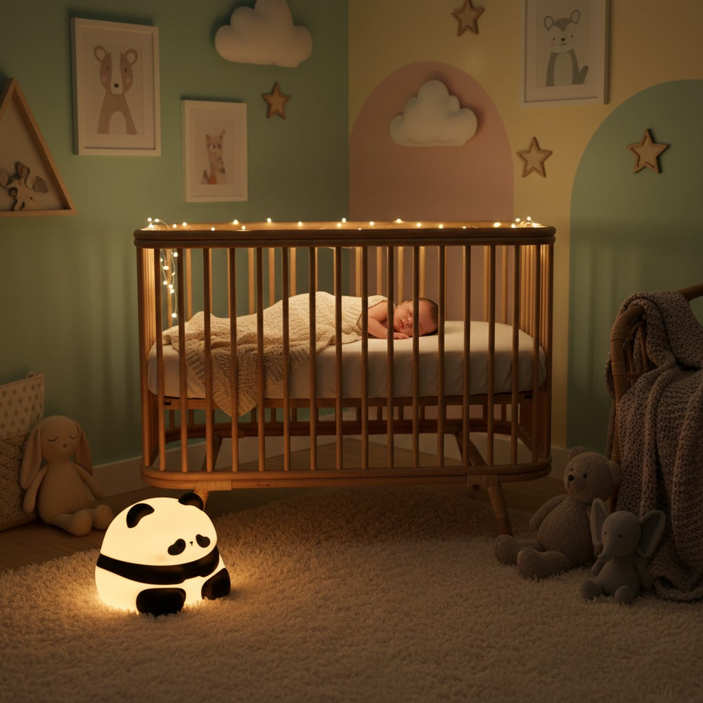 veilleuse bébé tactile sommeil confortable lumière douce apaisante