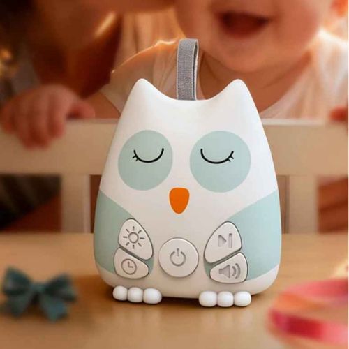 veilleuse bruit blanc apaisant rassurant hibou nomade