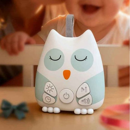 veilleuse bruit blanc apaisant rassurant hibou nomade