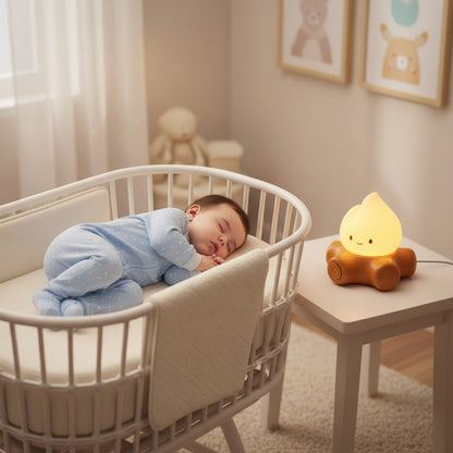 veilleuse bruit blanc en silicone campfire