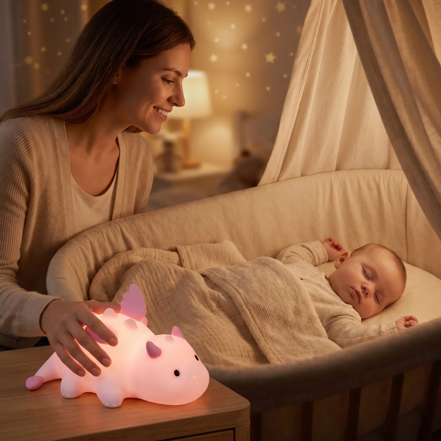 veilleuse dinosaure sommeil paisible Douce et Apaisante