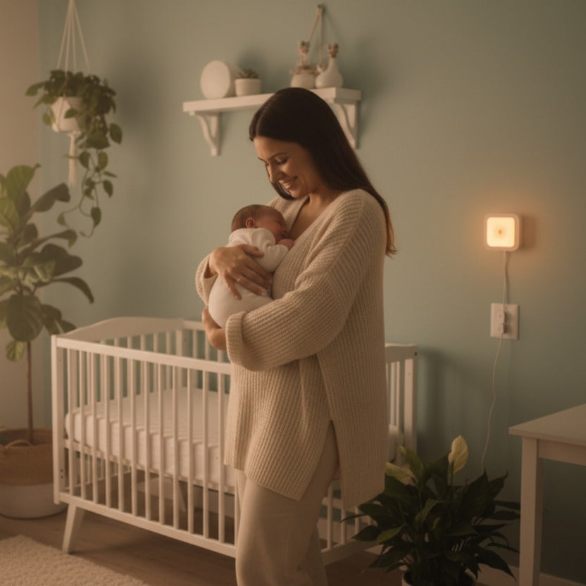 veilleuse murale bebe sommeil paisible LumiWall