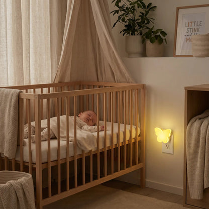 veilleuse pour bebé sommeil paisible lumière automatique