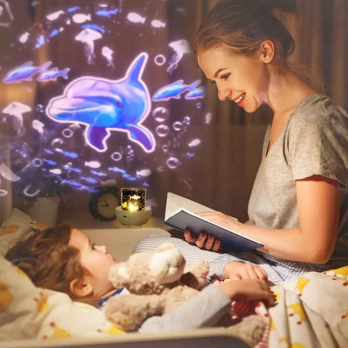 veilleuse projection douce pour histoire soir SleepSky