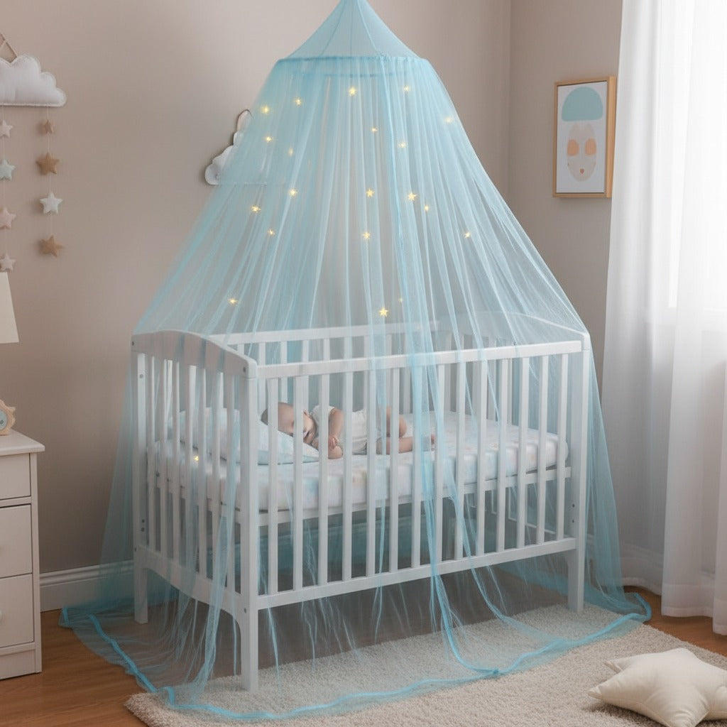 voile de lit bebe protecteur sommeil paisible Lumineux Étoilé