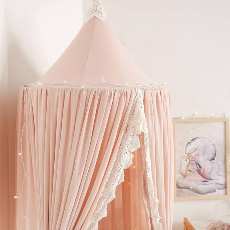 voile pour lit bebe texture coton naturel doux Cocon Paisible