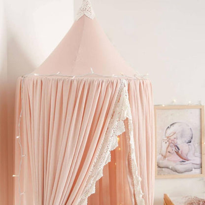 voile pour lit bebe texture coton naturel doux Cocon Paisible